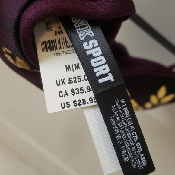 Pink Sports Active Bra - Picture 2 of 2